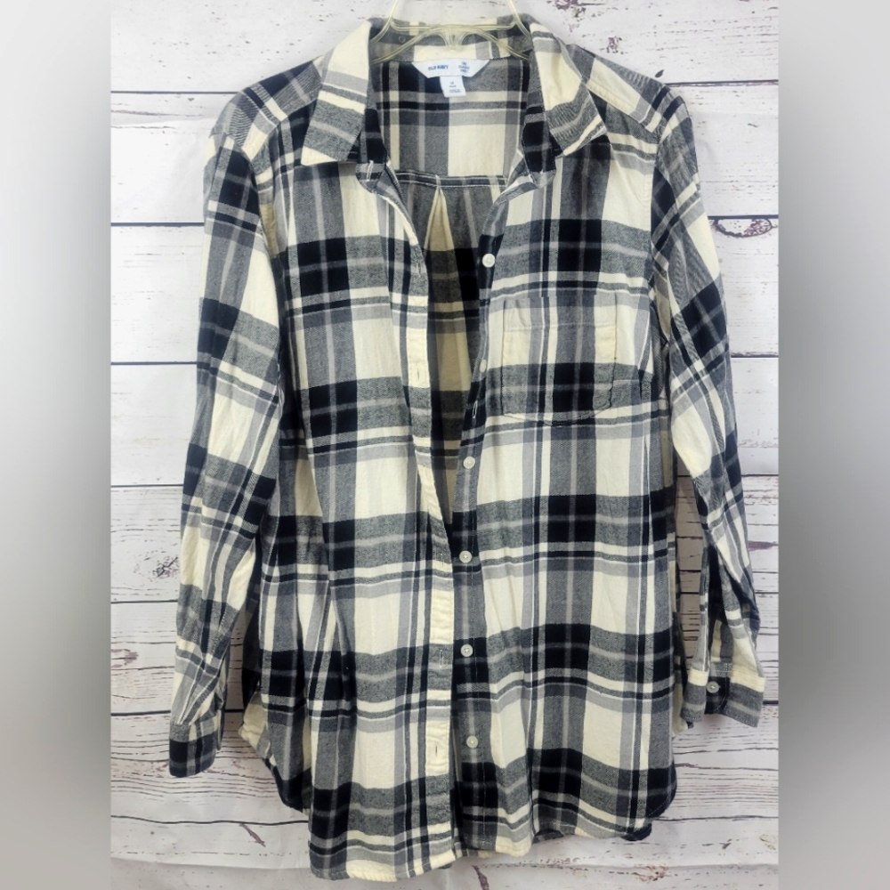 Old Navy Plaid Button Down